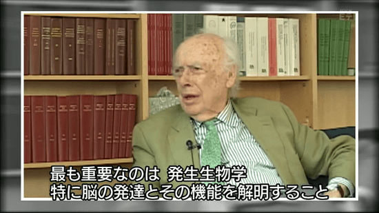 ジェームス・ワトソン 「最も重要なのは 発生生物学 特に脳の発達とその機能を解明すること」