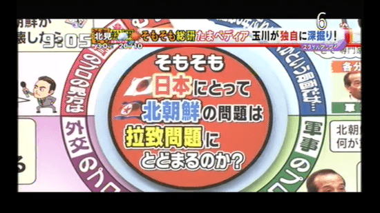 そもそも日本にとって北朝鮮の問題は拉致問題にとどまるのか？