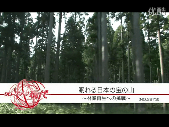 NHK・クローズアップ現代「眠れる日本の宝の山 ～林業再生への挑戦～」