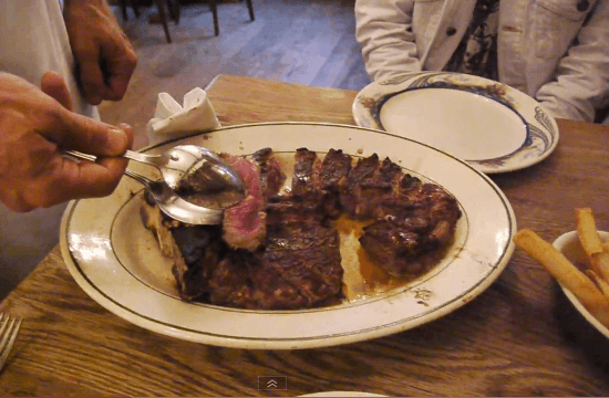 Peter Luger Steak House（ピーター・ルーガー）のステーキ