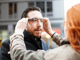 Google Glass を使ってみた／製品の外観や、実際に顔にかけた感じがよくわかる動画レビュー