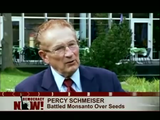 アメリカの巨大企業「モンサント社（Monsanto）」から、風で飛んできた「遺伝子組み換え種子」に知的所有権があるとして裁判を起こされたカナダ農民の闘い